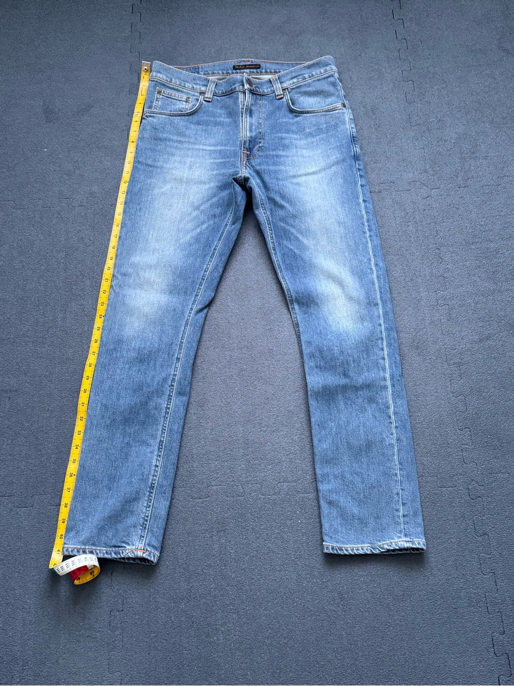 Nudie Jeans Men's Slim  -  LEAN DEAN MID STONE CONFORT